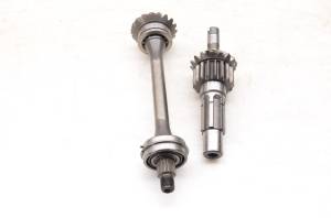 Suzuki - 95 Suzuki King Quad 300 4x4 Transmission Bevel Gears Output Shaft LTF4WD - Image 2