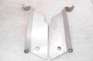 Aftermarket - 08 Honda TRX450ER Aluminum Radiator Scoop Inner Shrouds Left & Right Aftermarket Sportrax 450 2x4 - Image 3