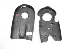 Suzuki - 08 Suzuki Quadsport 90 2x4 Inner & Outer Clutch Belt Covers LTZ90 - Image 3