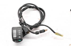 Kawasaki - 02 Kawasaki Prairie 400 2x4 Headlight On Off Handlebar Start Switch & Choke Cable KFV400 - Image 1