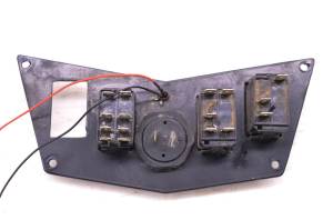 Aftermarket - 08 Polaris Ranger RZR 800 EFI Awd Light Switch Volt Meter Switch Panel Aftermarket - Image 3