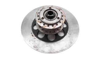 Honda - 76 Honda CB125S Front Wheel Hub & Rotor - Image 1