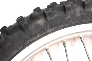 Suzuki - 93 Suzuki DR250SEP Front Wheel Rim Rotor & Tire 80/100-21 - Image 2