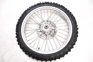 Suzuki - 93 Suzuki DR250SEP Front Wheel Rim Rotor & Tire 80/100-21 - Image 3