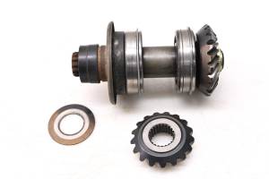 Suzuki - 02 Suzuki Ozark 250 2x4 Transmission Bevel Gears Output Shaft LTF250 - Image 3