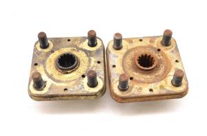 Kawasaki - 84 Kawasaki KLT110 Rear Wheel Hubs Left & Right - Image 1