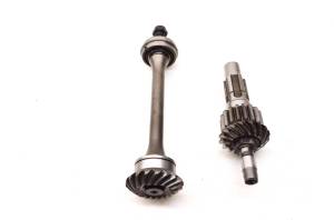 Suzuki - 93 Suzuki King Quad 300 4x4 Transmission Bevel Gears Output Shaft LTF4WD - Image 1