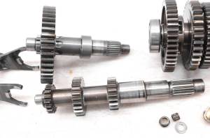 Kawasaki - 00 Kawasaki Prairie 300 2x4 Transmission Gears Shafts Shift Forks & Drum KVF300 - Image 4