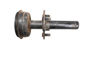 Kawasaki - 84 Kawasaki KLT110 Front Wheel Axle Hub - Image 1