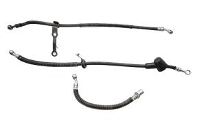 81 Suzuki GS550E Front Brake Lines