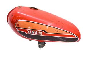 Yamaha - 75 Yamaha RD125 Gas Tank & Fuel Petcock For Parts - Image 1