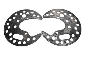 Yamaha - 07 Yamaha Raptor 350 2x4 Front Rotor Guards Left & Right YFM350R - Image 1