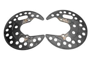 Yamaha - 07 Yamaha Raptor 350 2x4 Front Rotor Guards Left & Right YFM350R - Image 2