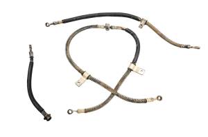 Yamaha - 07 Yamaha Raptor 350 2x4 Front Brake Lines YFM350R - Image 1