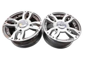 Polaris - 09 Polaris Sportsman 850 4x4 Front Wheels Rims 14X6 4/156 - Image 1