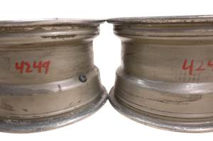 Kawasaki - 02 Kawasaki Prairie 650 4x4 Rear Wheels Rims 12X7.5 4/137 KVF650 - Image 4