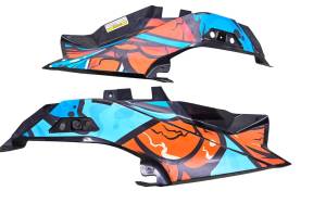 18 Ski-Doo Summit SP 850 E-Tec Upper Hood Side Covers Panels Fenders Left & Right 154"