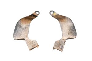 Yamaha - 01 Yamaha Wolverine 350 4x4 Front Axle Guards Brackets Mounts Left & Right YFM350FX - Image 1