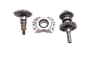 01 Yamaha Wolverine 350 4x4 Transmission Bevel Gears Output Shaft YFM350FX