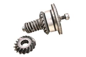 86 Yamaha Moto-4 225 2x4 Transmission Bevel Gears Output Shaft YFM225S