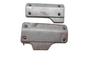 Honda - 02 Honda Rancher 350 4x4 Engine Side Covers Panels Left & Right TRX350FM - Image 1