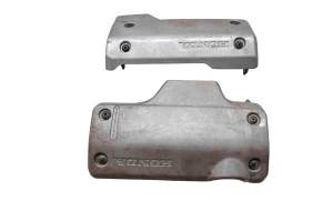 Honda - 02 Honda Rancher 350 4x4 Engine Side Covers Panels Left & Right TRX350FM - Image 2