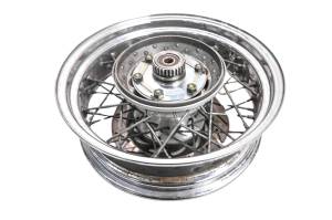 Yamaha - 00 Yamaha V Star 1100 Classic Rear Wheel Rim & Rotor 15X5 XVS1100 - Image 4