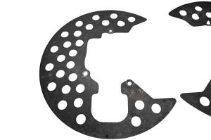 19 CFMoto CForce 600 4x4 Front Brake Rotor Guards Left & Right - Image 3