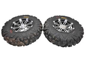 CF Moto - 18 CFMoto CForce 500 4x4 Front Wheels Rims & Tires 25X8-12 4/110 - Image 1