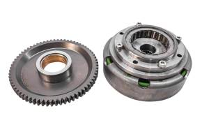 20 Indian Challenger Dark Horse Flywheel Starter Clutch Bearing & Gear - Image 3