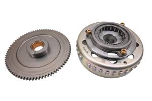 22 Indian FTR1200S Flywheel Starter Clutch Bearing & Gear - Image 5