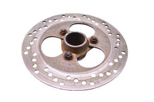 Honda - 97 Honda TRX300EX Rear Brake Rotor Disc & Hub Sportrax 300 2x4 - Image 3