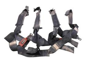 14 Polaris RZR 1000 Seat Belt Harness Assembly Dragon Fire - Image 5