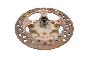 Kawasaki - 08 Kawasaki Brute Force 750 4x4i Front Wheel Hub & Rotor Left Right KVF750 - Image 2