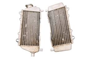 Kawasaki - 03 Kawasaki KX125 Radiators Left & Right - Image 1