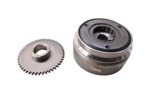 Honda - 88 Honda Fourtrax 125 2x4 Flywheel Starter Clutch Bearing & Gear TRX125 - Image 5