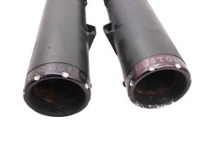 16 Indian Chieftain Dark Horse Mufflers Exhaust Pipes Left & Right 1901 Customs - Image 2