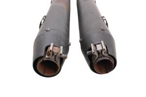 16 Indian Chieftain Dark Horse Mufflers Exhaust Pipes Left & Right 1901 Customs - Image 6