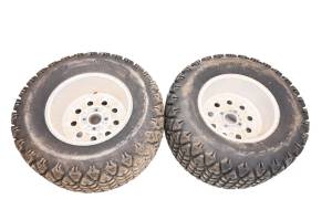 Suzuki - 00 Suzuki Quadmaster 500 4x4 Rear Wheels Rims & Tires 25X10.5-12 4/90 LTA500F - Image 3