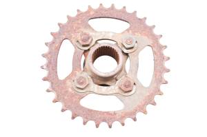 Yamaha - 02 Yamaha Breeze 125 Rear Sprocket & Hub YFA125 - Image 2