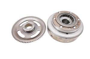 Kawasaki - 03 Kawasaki Prairie 360 2x4 Flywheel Starter Clutch Bearing & Gear KVF360 - Image 3