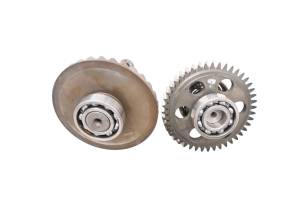 Polaris - 03 Polaris Sportsman 700 4x4 Transmission Bevel Gears Output Shaft - Image 3