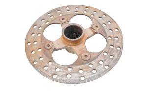 Kawasaki - 98 Kawasaki Mojave 250 2x4 Rear Brake Rotor Disc & Hub KSF250A - Image 1