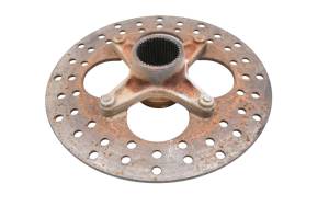 Kawasaki - 98 Kawasaki Mojave 250 2x4 Rear Brake Rotor Disc & Hub KSF250A - Image 3