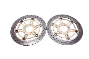 Suzuki - 01 Suzuki Katana 750 Front Brake Rotors Discs GSX750F - Image 2