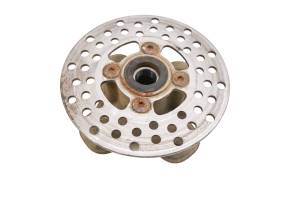 Yamaha - 02 Yamaha Bear Tracker 250 2x4 Front Wheel Hub & Rotor Left Right YFM250 - Image 2