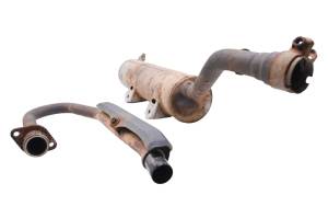 Honda - 03 Honda Recon 250 ES 2x4 Full Exhaust Muffler & Head Pipe TRX250TE - Image 4