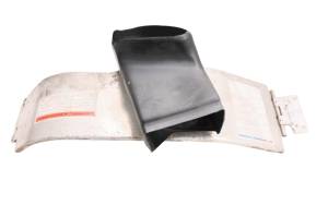 01 Polaris Indy Supersport 550 Edge Outer Belt Clutch Cover & Air Outlet Duct