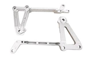 Kawasaki - 07 Kawasaki Ninja 250R Muffler Stay Bracket Mounts Left & Right EX250 - Image 1