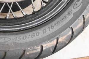 18 Harley-Davidson Street Bob Rear Wheel Rim & Tire 150/80B16 Michelin Commander Ii FXBB107 - Image 3